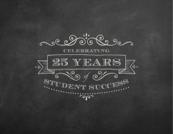 25 years - Communities In Schools of Jacksonville