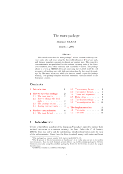euro. - TeXdoc.net