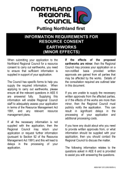 AEE6 information requirement booklet