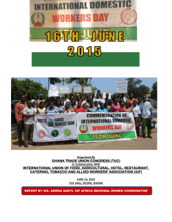 Read and the full report - International Domestic Workers