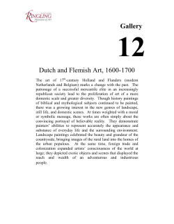 Gallery Dutch and Flemish Art, 1600-1700