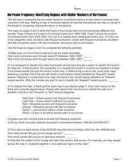 Hurricane Frequency: Identifying Regions with Similar