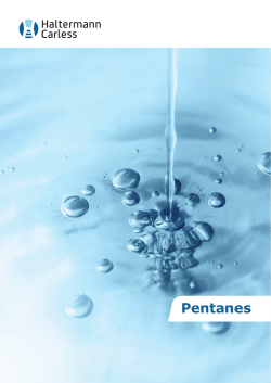 Pentanes - Haltermann Carless
