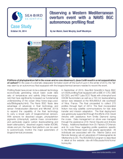 Case Study - Sea-Bird Scientific