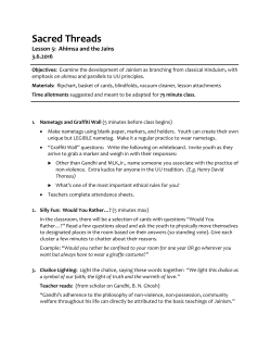 Sacred Threads - Unity Church