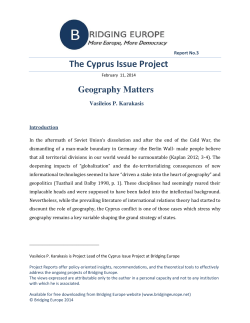 The Cyprus Issue Project