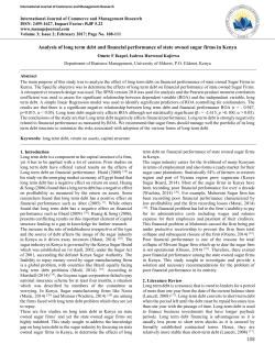 - International Journal of Commerce and Management