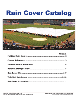 Rain Cover Catalog