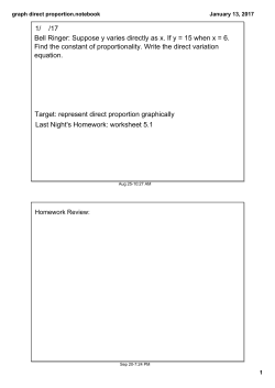 graph direct proportion.notebook