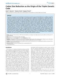 Codon Size Reduction as the Origin of the Triplet Genetic Code