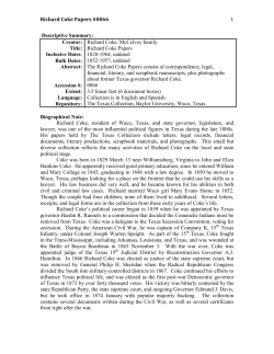 Richard Coke Papers #0066