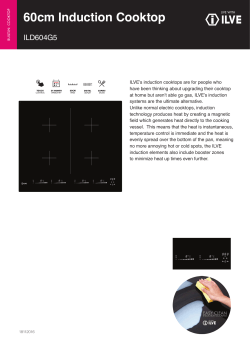 60cm Induction Cooktop