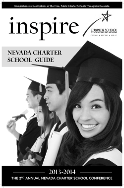 2013 Nevada Charter School Guide