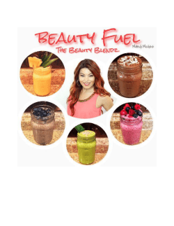 Get Your BeautyFuel Recipes Here!