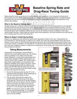 Springs - Drag-Race - Chris Alston`s Chassisworks