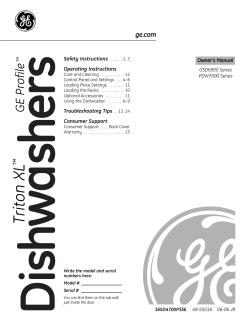 Owner`s Manual - Products