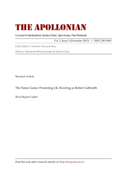 THE APOLLONIAN