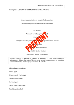 Some grammatical rules are more difficult