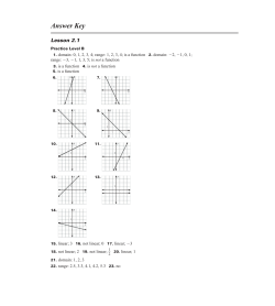 Chapter 2 Practice Answers