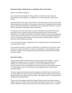 &ldquo; Standing Down Is Not An Option&rdquo; Analysis