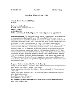 American Women in the 1950s