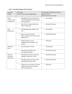 Historical Fiction Assessment Strategies: Grade 2