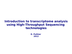 RNA-seq Introduction