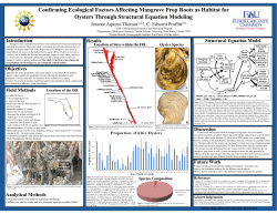Confirming Ecological Factors Affecting Mangrove Prop Roots as