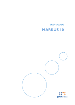 markus 10 - Gammadata