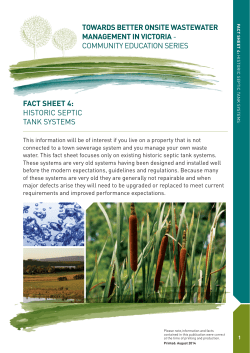 Fact Sheet 4-Historic Septic Tank(PDF 4 MB)