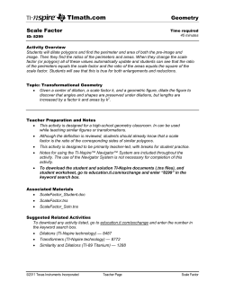 Teacher Notes PDF - TI Education
