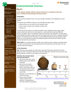 Environmental Science - University of Tennessee Extension