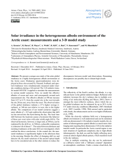 Solar irradiance in the heterogeneous albedo environment of the