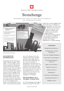 52518 EH Stonehenge Info