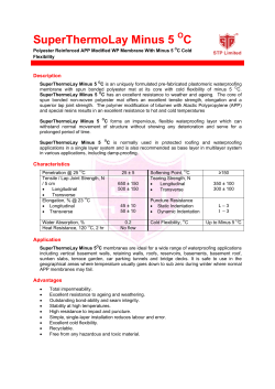 SuperThermoLay Minus 5 C