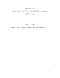 Reactivity of the Fe2O3(0001) Surface for Methane Oxidation: A