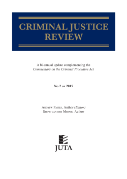 Crim Justice Review