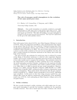 The role of non-gray model atmospheres in the evolution of