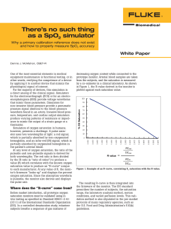 There`s no such thing as a SpO2 simulator