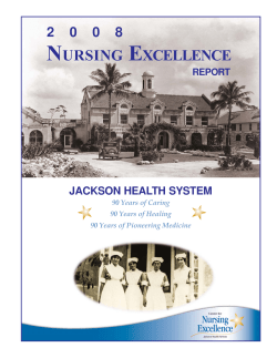 Annual Report - Jackson Health System
