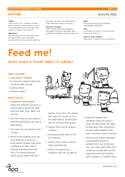 Feed Me!