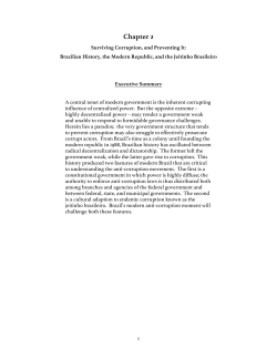 Brazil Anti-Corruption Chapter 2 - University of Richmond School of