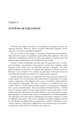 Chapter 2 SYSTEMS OF EQUATIONS