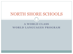goals - North Shore Schools