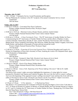 Convention Days 2017 Events