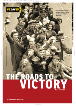 Canada`s role in the Netherlands - Macdonald