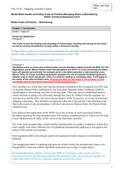 Shipping Australia Limited