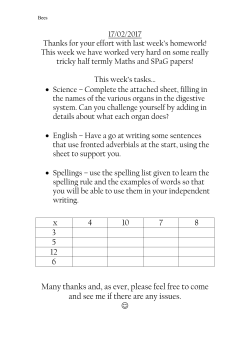 Adverbial Phrases - Meriden C of E Primary School