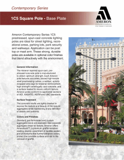 1C5 Square Pole - Base Plate