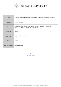 Effects of External Osmotic Pressure on the Membrane Potential of